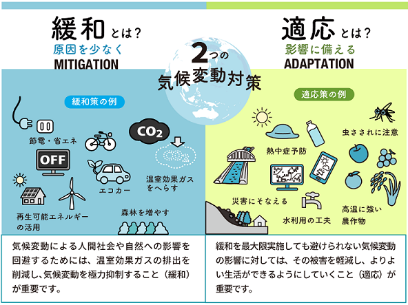 緩和と適応