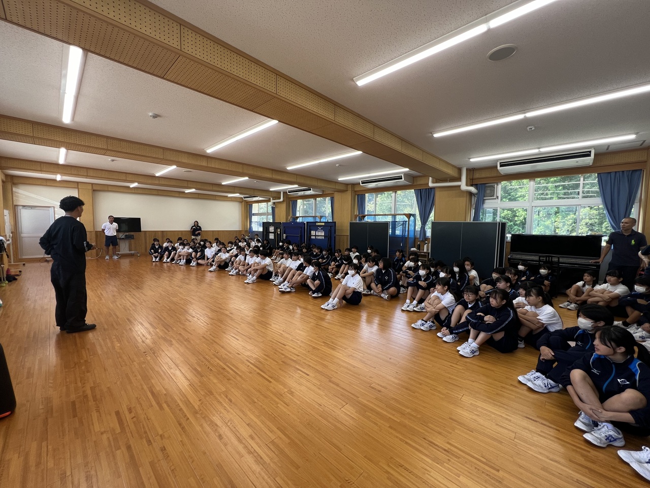 中学ダンス授業